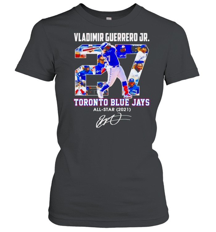 Vladimir Guerrero Jr #27 Toronto Blue Jays all star 2021 shirt