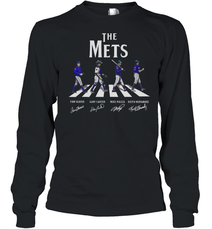 The Mets Abbey road Tom Seaver Gary Carter Mike Piazza Keith Hernandez shirt  - Kingteeshop