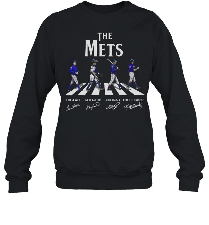 The Mets Abbey road Tom Seaver Gary Carter Mike Piazza Keith Hernandez shirt  - Kingteeshop