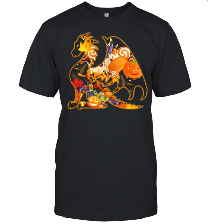 Dragon and Pumpkin Halloween 2021 shirt