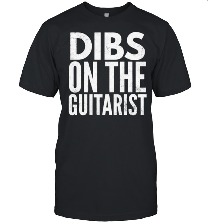 Dibs on the Guitarist Guitar T- Classic Men's T-shirt