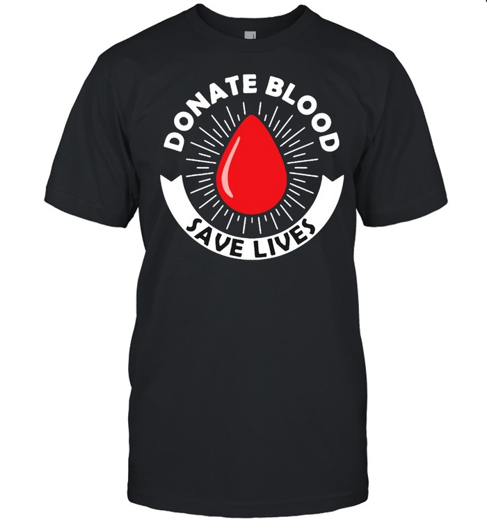 Hemophilia Awareness Donation Donate Blood Save Lives T-shirt Classic Men's T-shirt