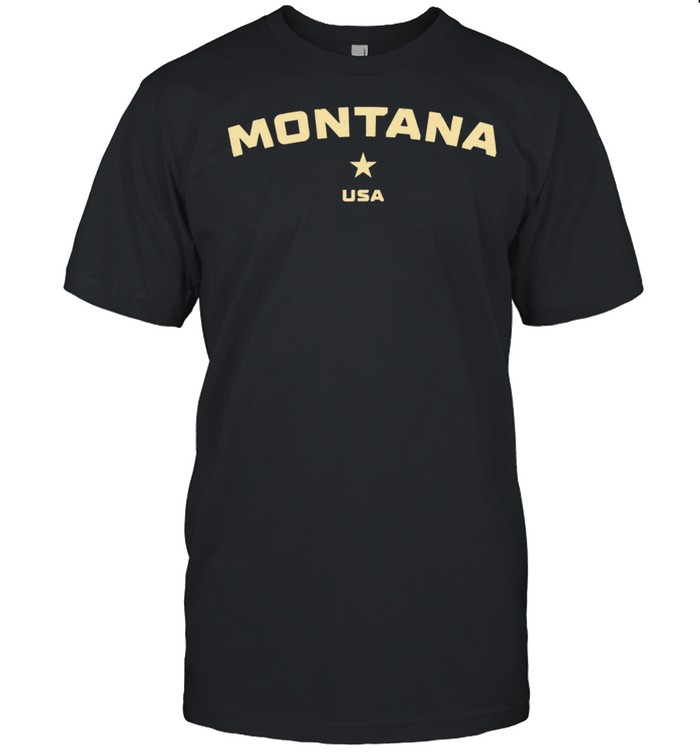 US States Montana Hometown MT Homeland Patriotic American shirt