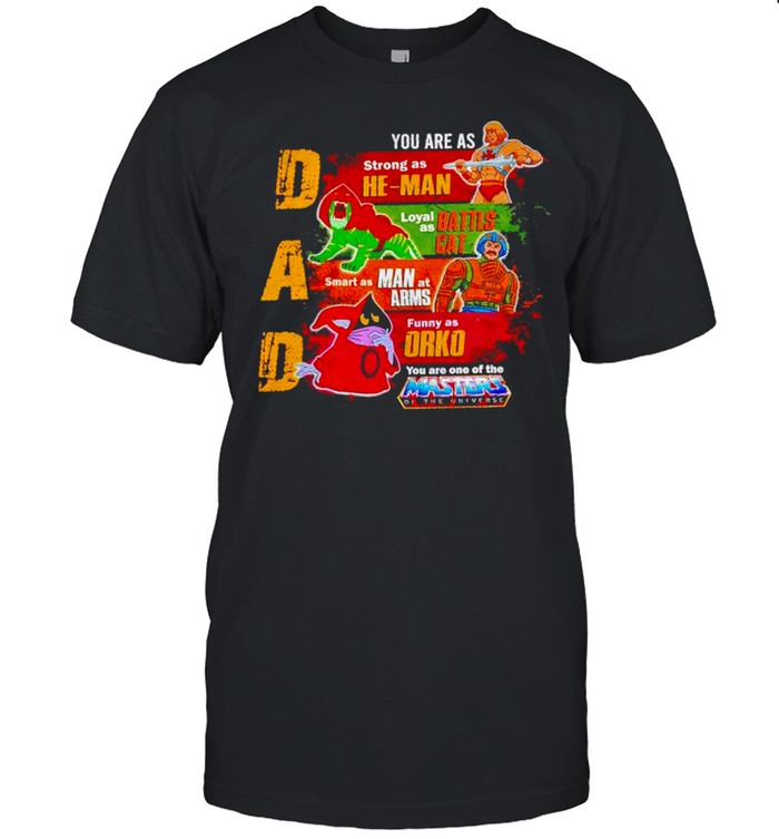 Dad you are as strong as He-man loyal as Battlecat shirt Classic Men's T-shirt