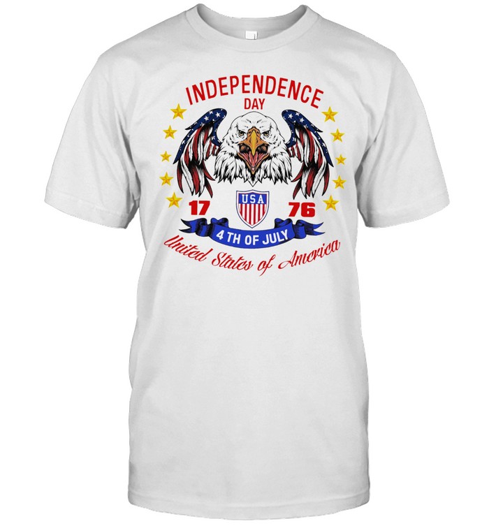 Eagle independence day USA 1776 4th of july united states of America shirt Classic Men's T-shirt