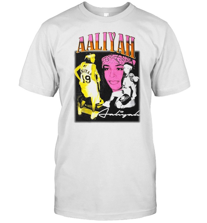 Vintage Aaliyah Basketball  Classic Men's T-shirt