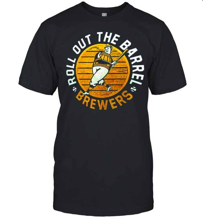 Milwaukee Brewers Roll Out The Barrel t-shirt - Kingteeshop