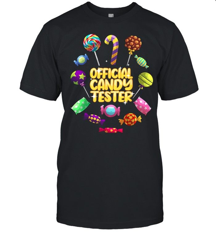 Official Candy Tester Lollipop Halloween Sweets shirt Classic Men's T-shirt