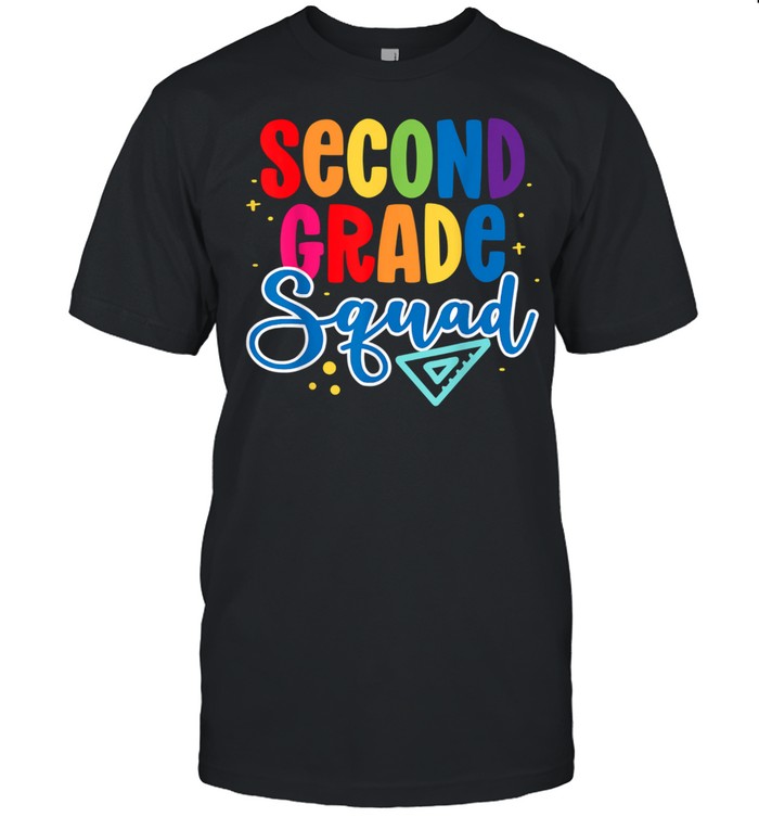 Back To School 2nd Grade Second Grade Squad Teacher shirt Classic Men's T-shirt