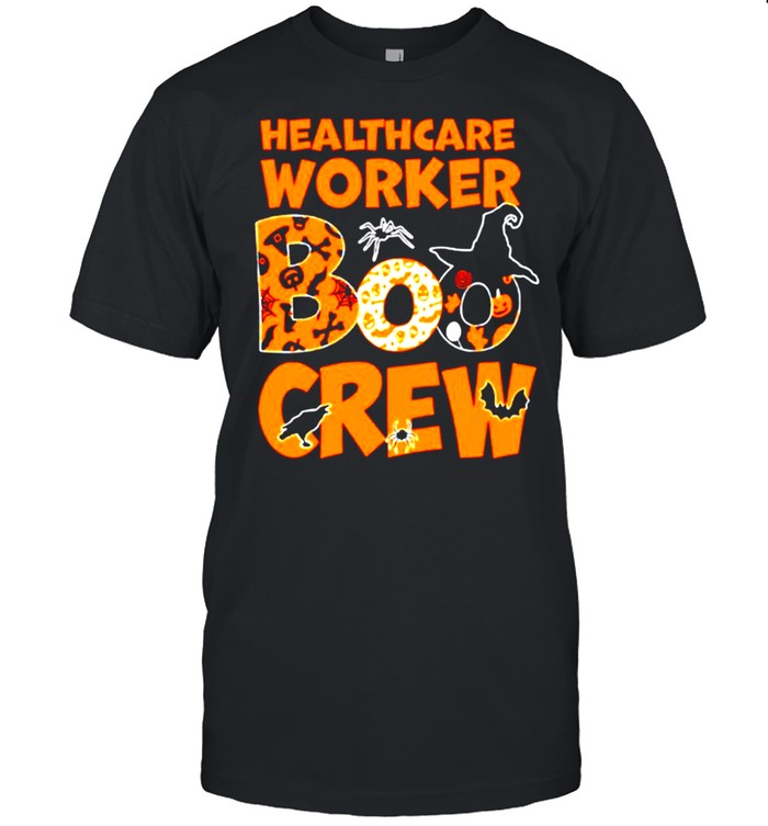 Healthcare worker boo crew Halloween shirt
