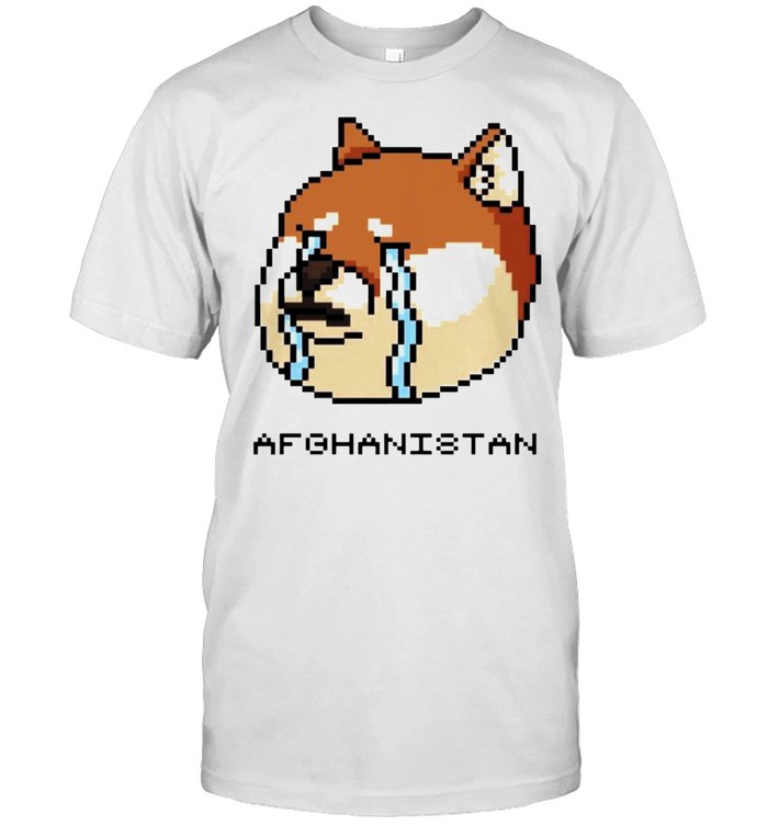 Afghanistan Doge meme cry shirt Classic Men's T-shirt
