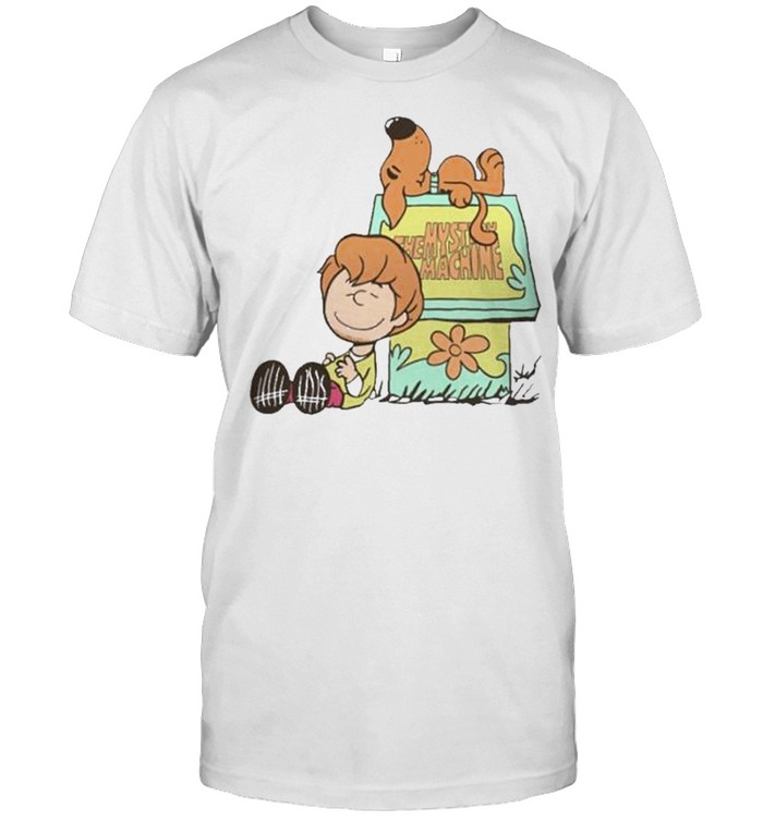 snoopy and Charlie Brown the mystery machine shirt