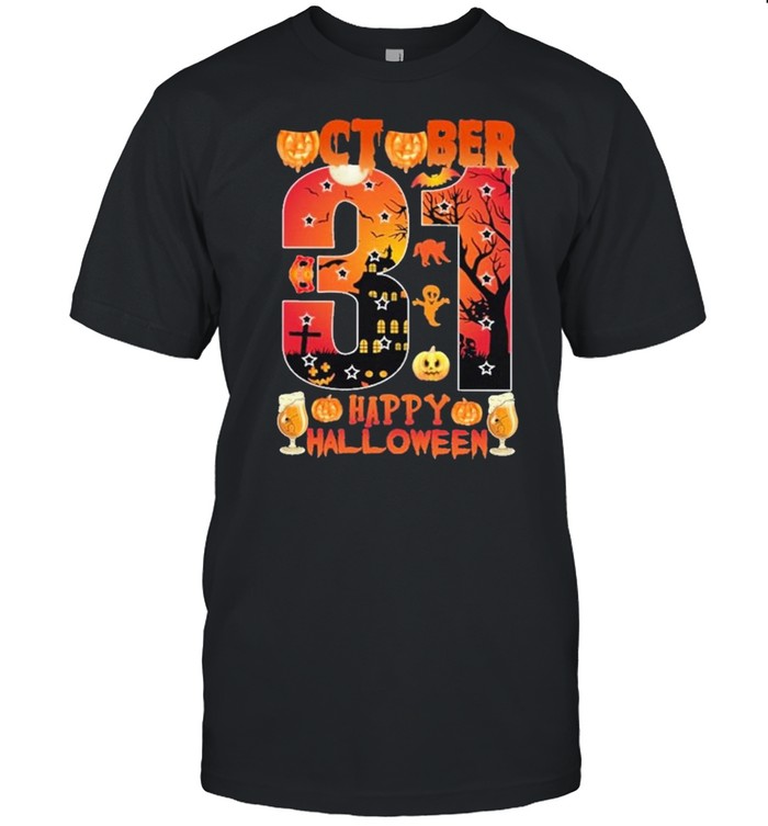 October 31 Happy Halloween Shirt