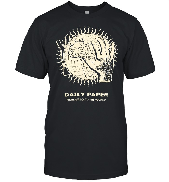 Canberra Maaltijd Sneeuwwitje Daily Paper From Africa To The World T-shirt - Kingteeshop