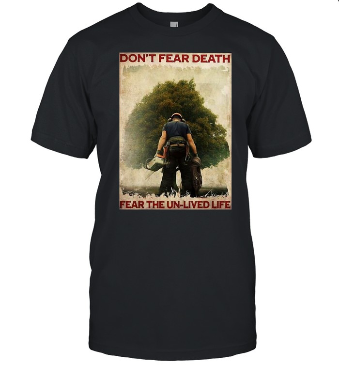 Topper Don’t Fear Death Fear The Unlived Life Vintage T-shirt