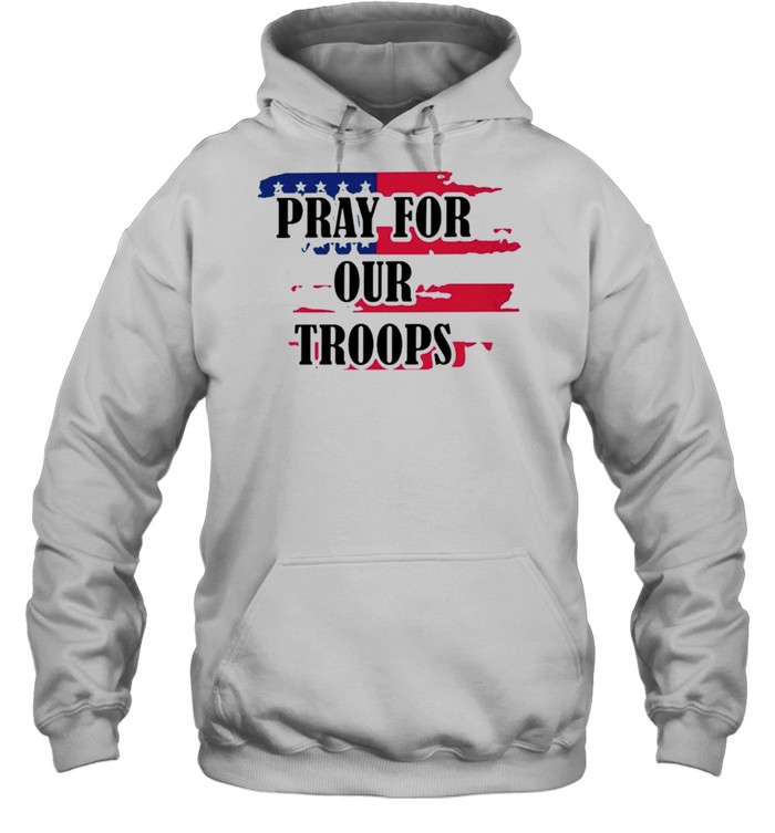 America pray for our troops shirt Unisex Hoodie