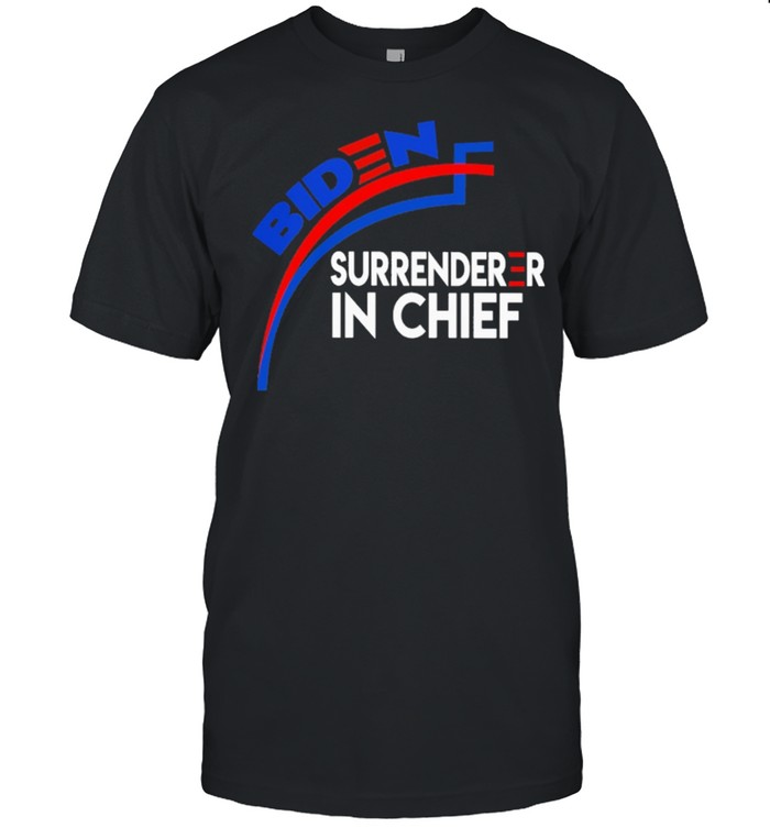 Biden surrenderer in chief shirt Classic Men's T-shirt