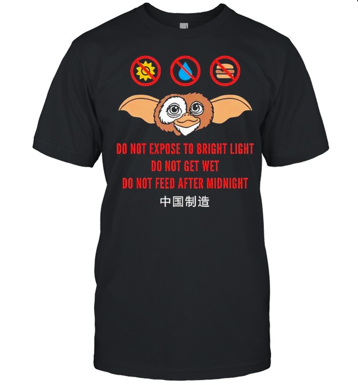 Do not expose to bright light do not get wet shirt Classic Men's T-shirt