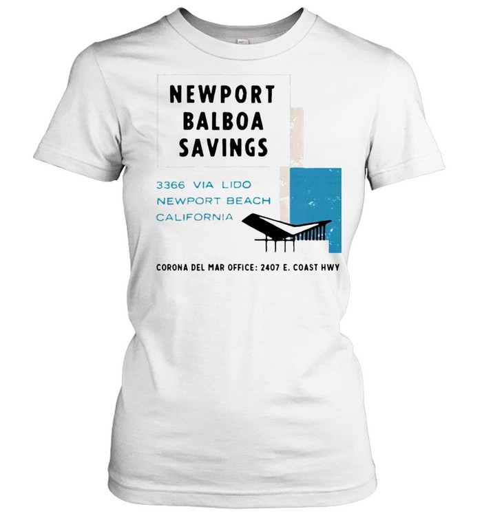 Newport balboa savings Newport Beach shirt Classic Women's T-shirt