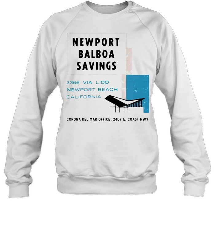 Newport balboa savings Newport Beach shirt Unisex Sweatshirt