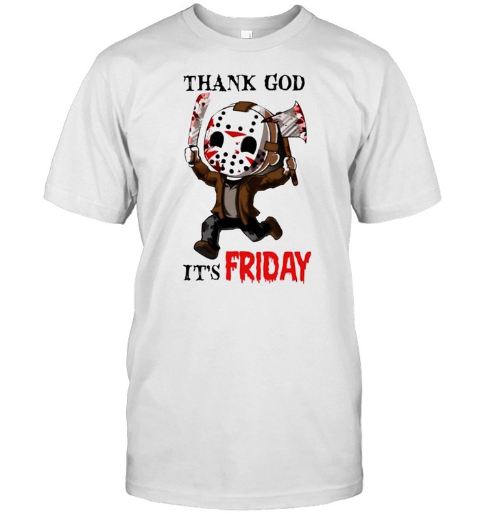 Jason Voorhees thank God it’s friday shirt