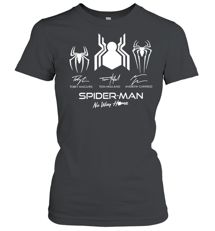 Spider Man No Way Home Signature T-shirt Classic Women's T-shirt