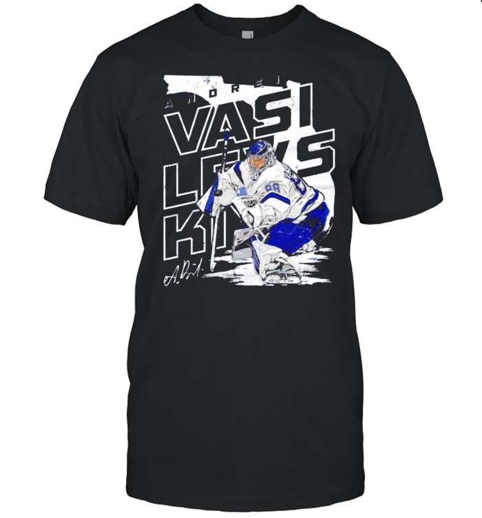 Tampa Bay Lightning Andrei Vasilevskiy player map signature shirt Classic Men's T-shirt