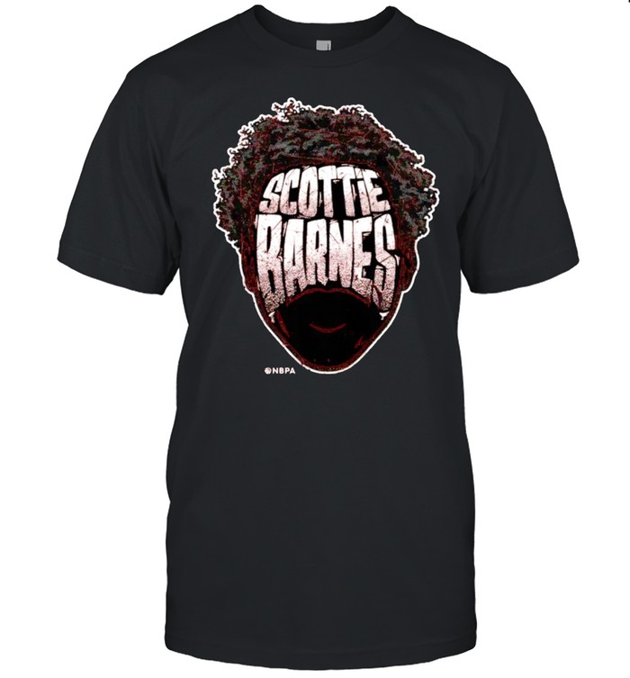 Toronto Raptors Scottie Barnes player silhouette shirt