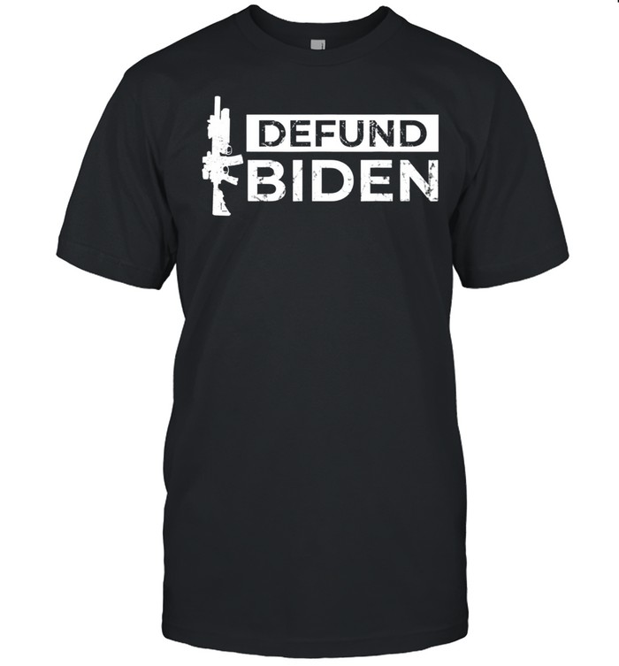 2A Defund Biden 2nd Amendment anti Biden Politicians shirt
