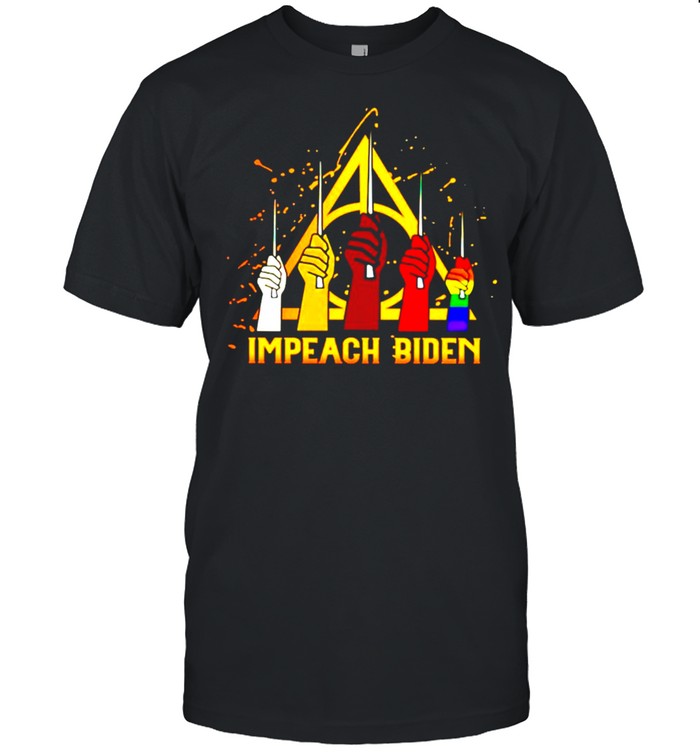Impeach Biden LGBT magic shirt