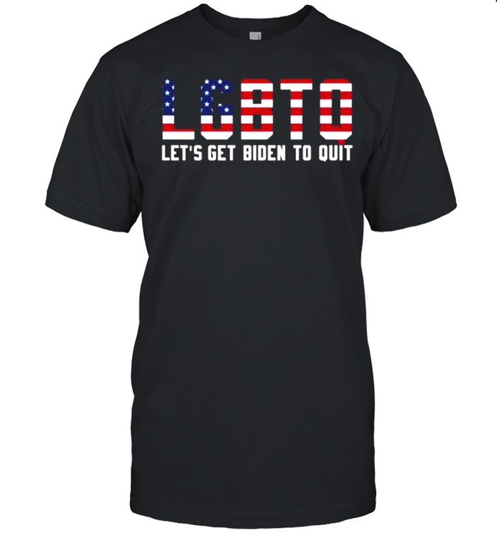 LGBTQ Let_s Biden To Quit  Classic Men's T-shirt