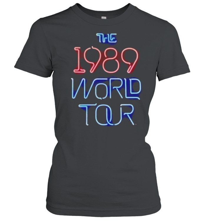 Taylor Swift neon the 1989 world tour shirt - Kingteeshop