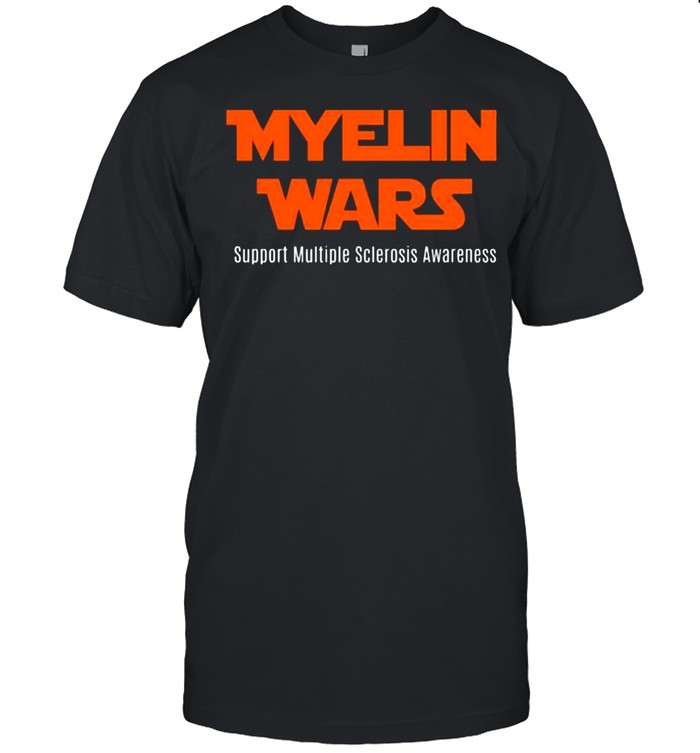 Halloween Myelin Wars Support Multiple Sclerosis Awareness Shirt