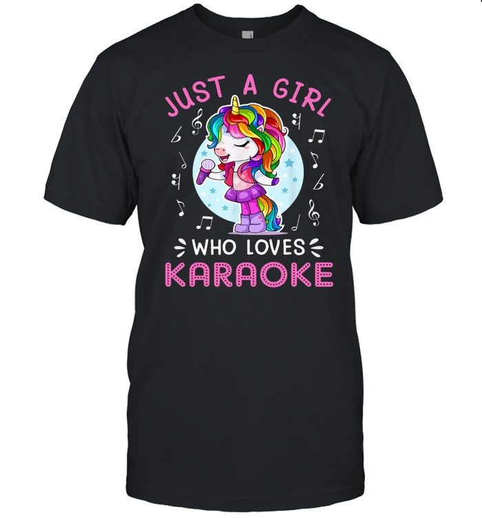 Just a girl who loves karaoke shirt Classic Men's T-shirt
