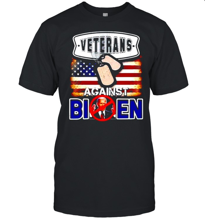 Veterans Against Biden T-shirt