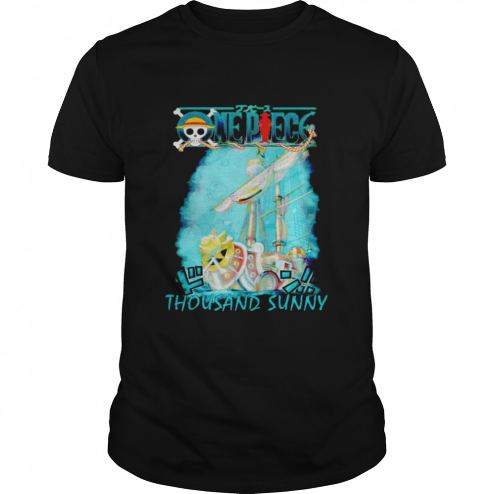 One Piece Thousand Sunny Unisex Short Sleeve T-Shirt