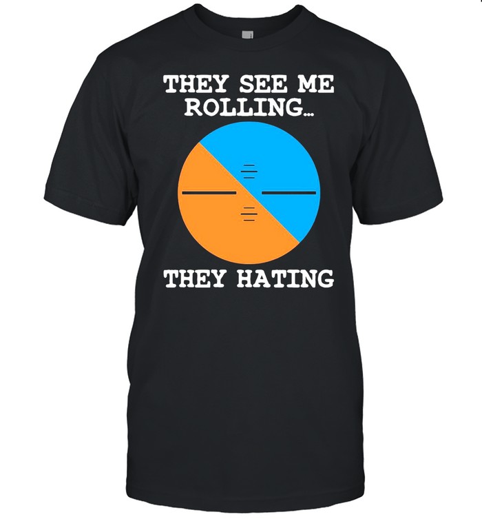 Pilot They See Me Rolling They Hating T-shirt Classic Men's T-shirt