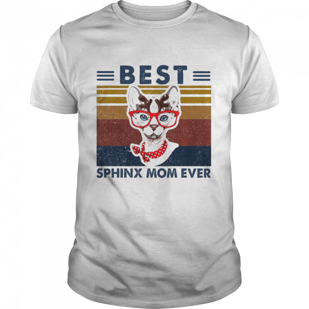 chat sans poil dessin best sphinx mom ever vintage shirt