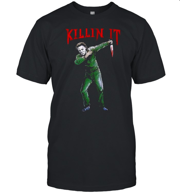 Michael Myers dabbing killin’ it shirt Classic Men's T-shirt