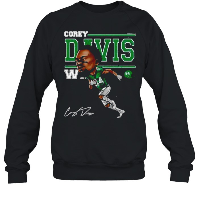 Corey Davis New York Jets Cartoon Signature shirt Unisex Sweatshirt