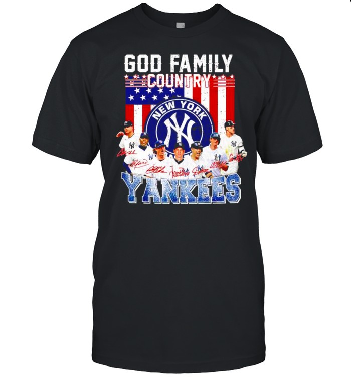 God family country New York Yankees shirt - Kingteeshop