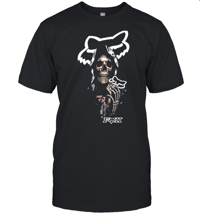 Skull Death hug Fox logo shirt