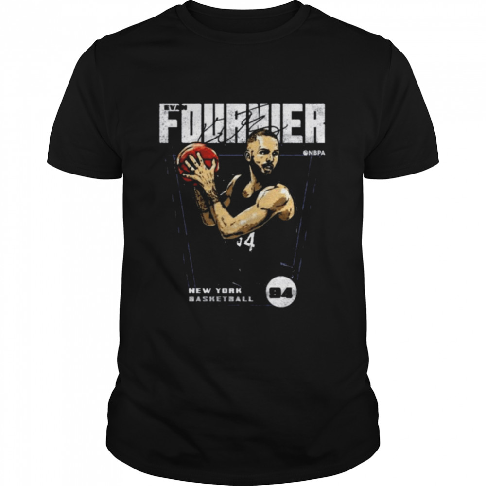 Evan Fournier New York Basketball Premiere Signature  Classic Men's T-shirt