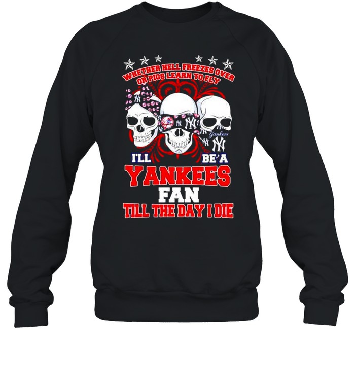 Mom Skull New York Yankees Baseball shirt - Kingteeshop