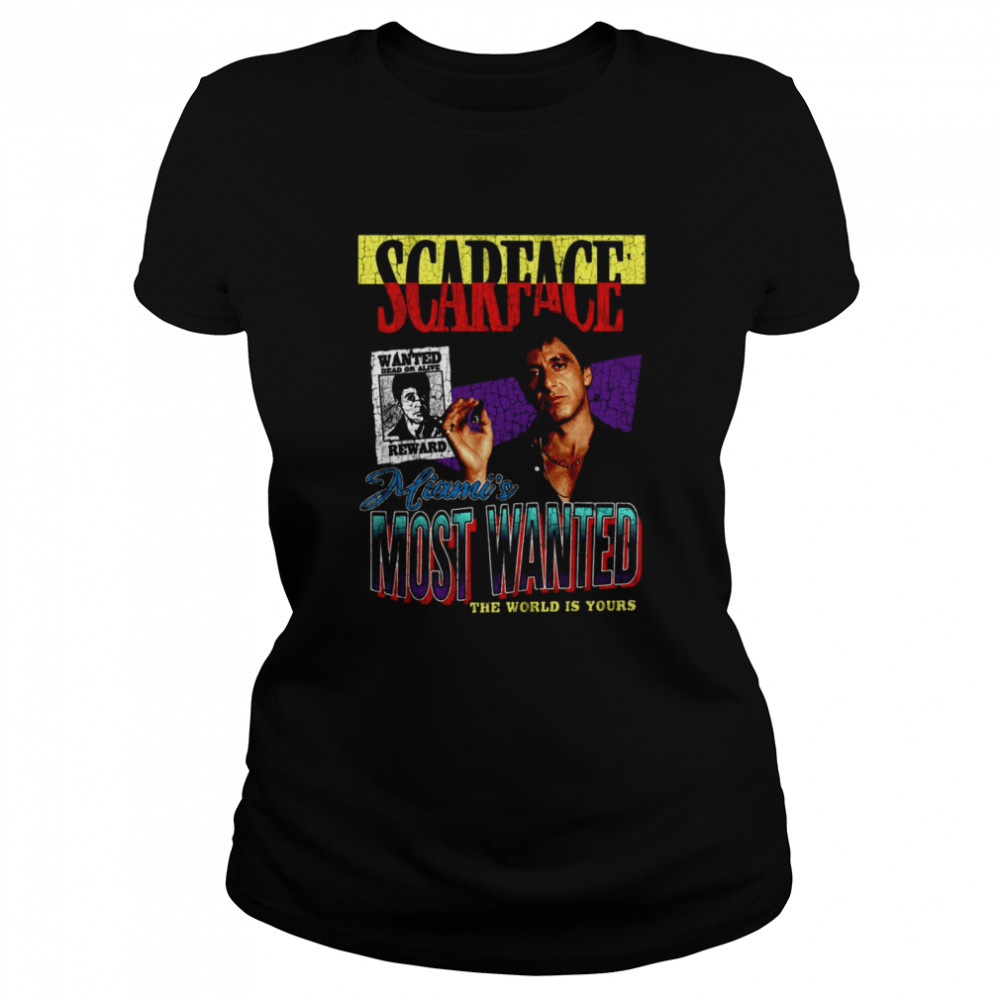 t-shirt scarface the world is yours