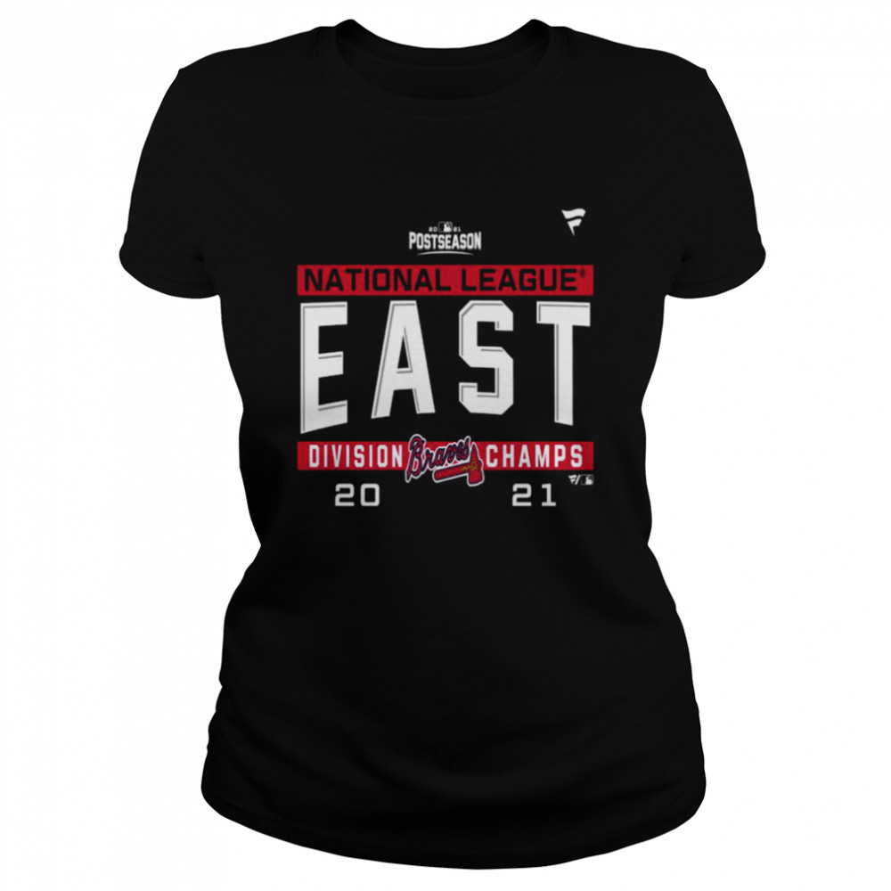 Atlanta Braves National League NL East Division Champions 2021 sport shirt  - Kingteeshop