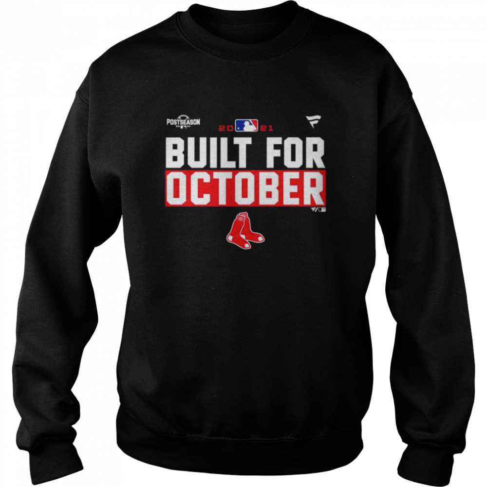 Boston Red Sox 2021 postseason built for October shirt - Kingteeshop