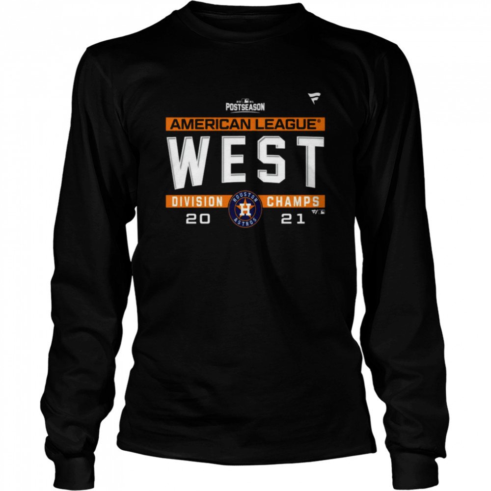 Houston Astros American League AL West Division Champions 2021 sport shirt  - Kingteeshop