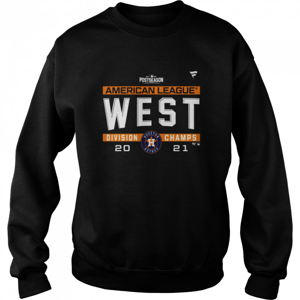 Houston Astros American League AL West Division Champions 2021 sport shirt  - Kingteeshop