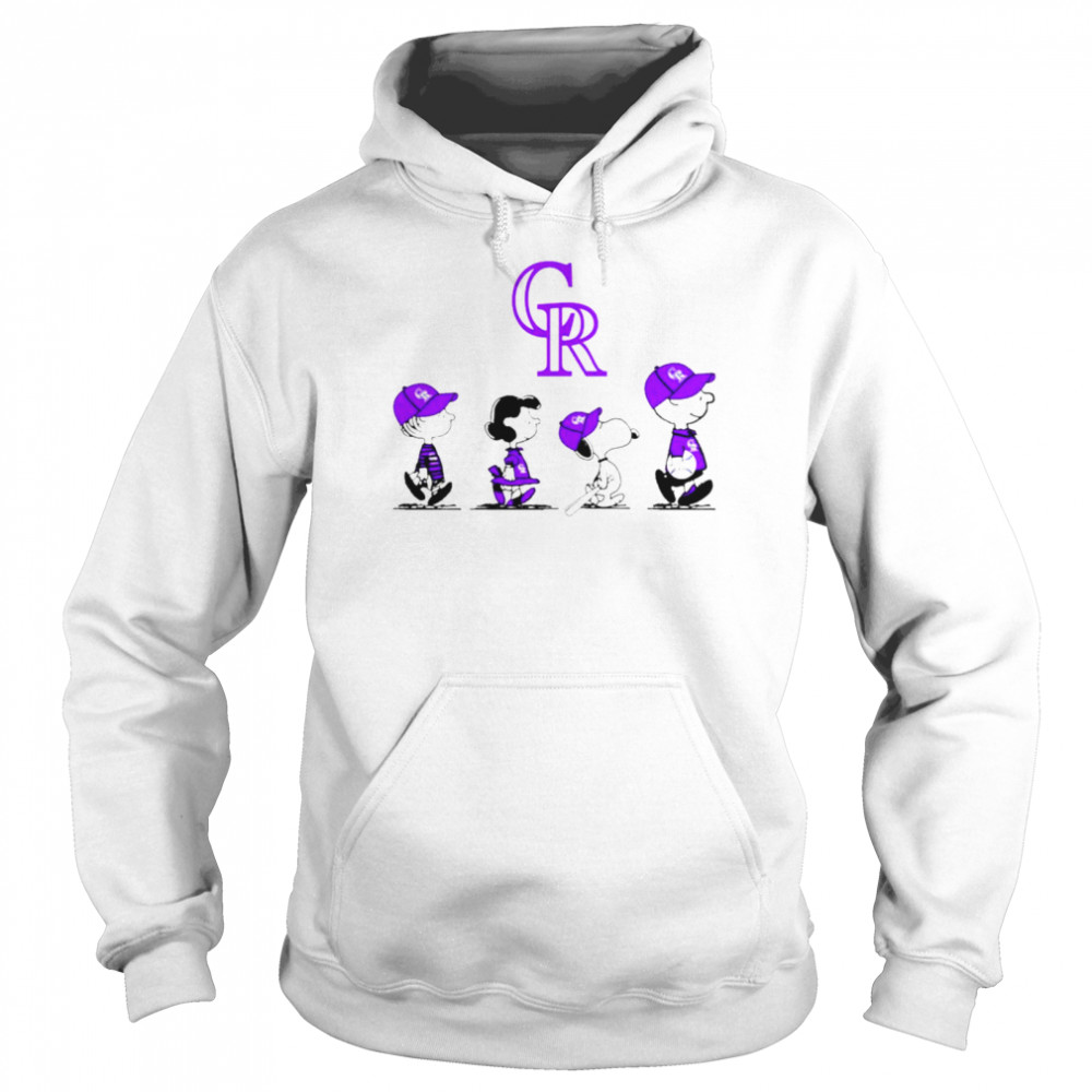 Peanuts Characters Colorado Rockies Baseball Team Shirt, Tshirt, Hoodie,  Sweatshirt, Long Sleeve, Youth, funny shirts, gift shirts, Graphic Tee »  Cool Gifts for You - Mfamilygift